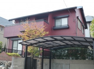 福岡市西区生松台　外壁・屋根塗装工事施工例　施工後